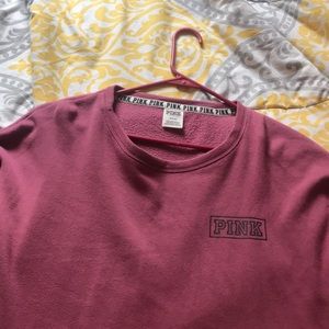 Long sleeved Pink sweatshirt